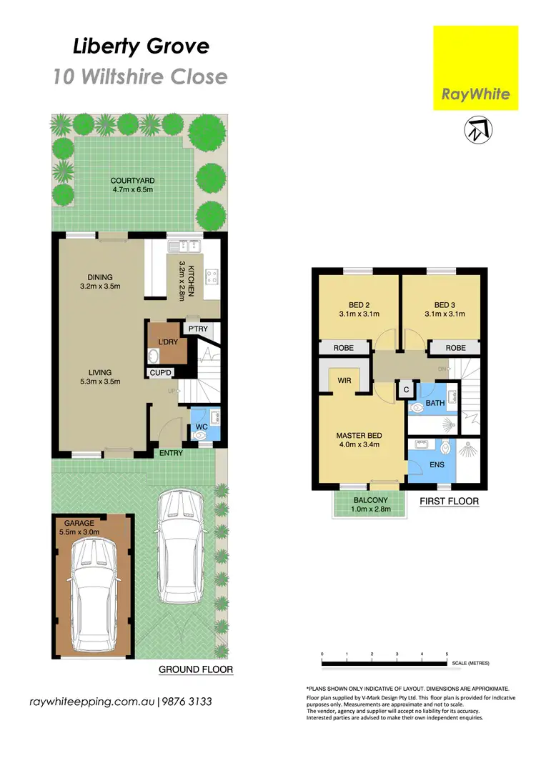 Floorplan of Homely townhouse listing, 10 Wiltshire Close, Liberty Grove NSW 2138
