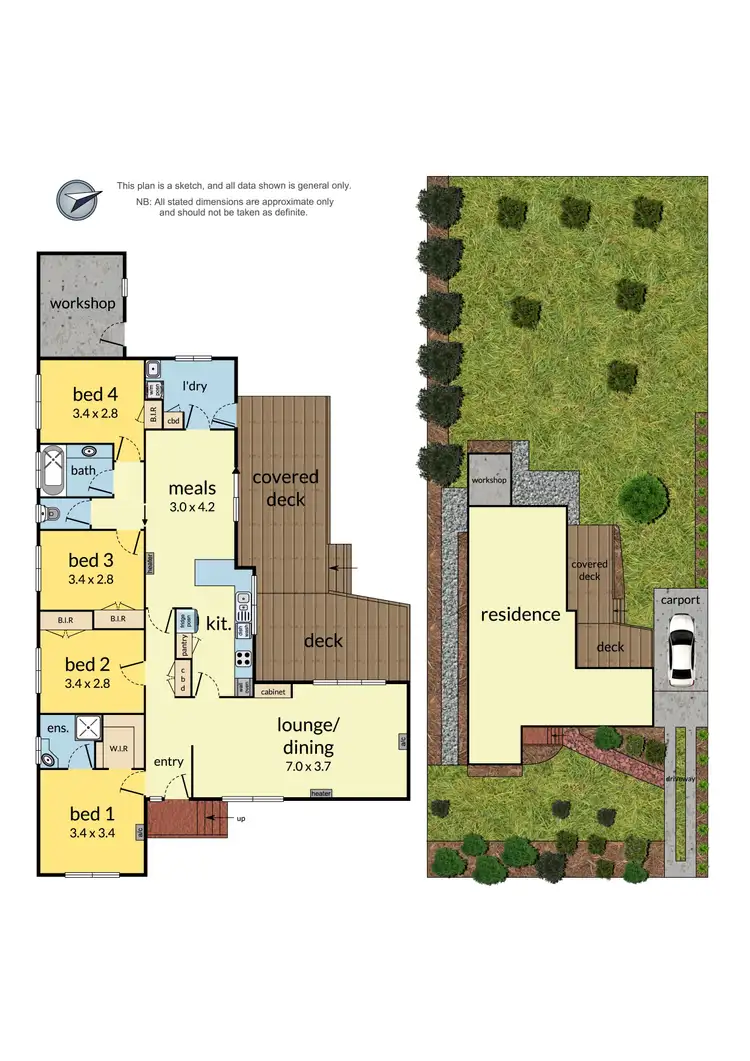 Floorplan of Homely house listing, 48 Anthony Drive, Chirnside Park VIC 3116