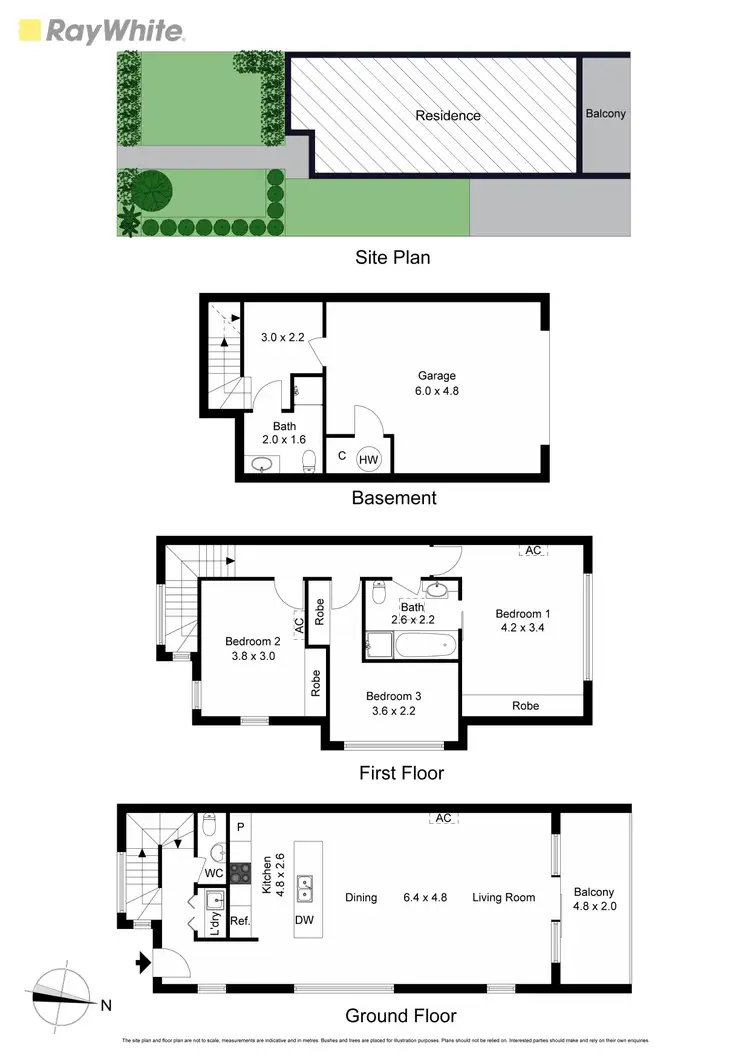 Floorplan of Homely townhouse listing, 8/265 Canterbury Road, Forest Hill VIC 3131