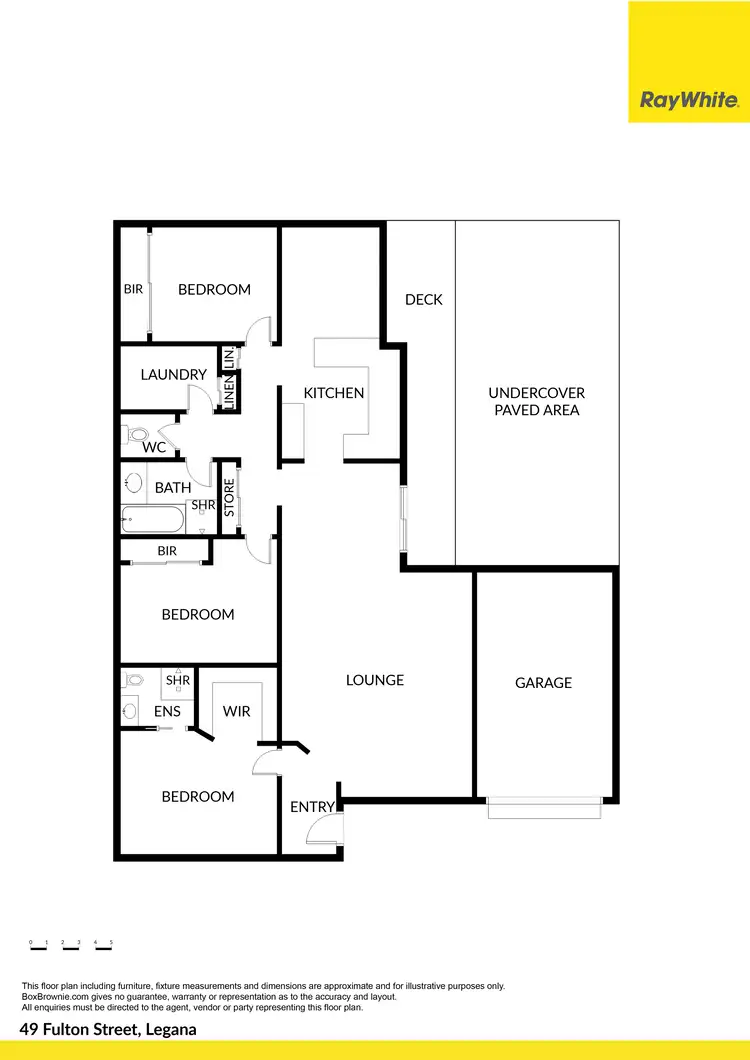 Floorplan of Homely house listing, 49 Fulton Street, Legana TAS 7277
