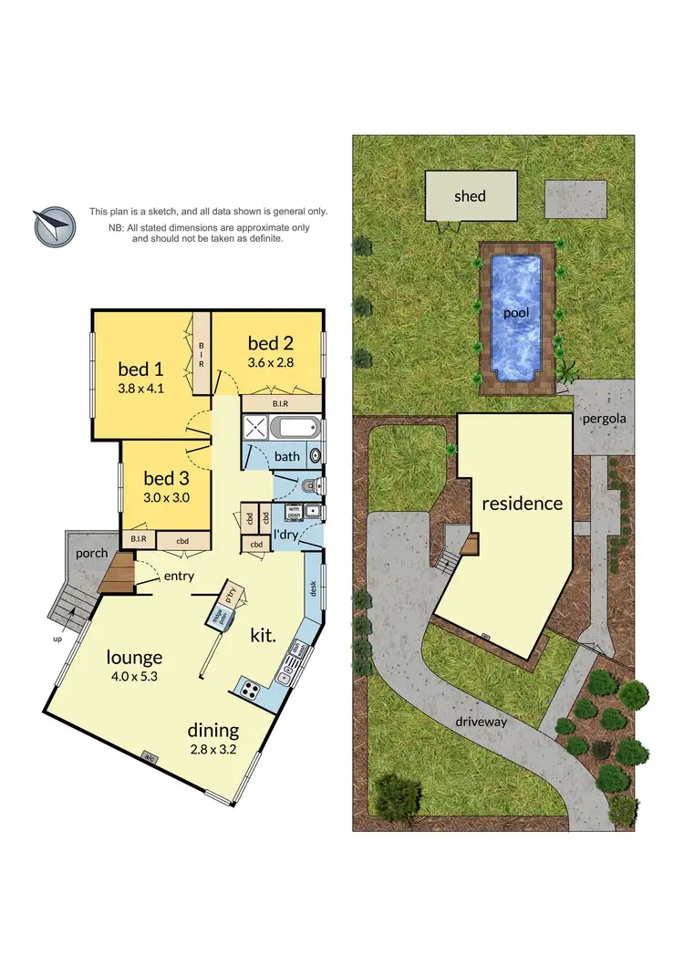 Floorplan of Homely house listing, 24 Maggs Street, Croydon VIC 3136