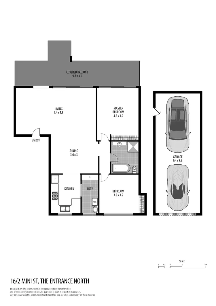 Floorplan of Homely apartment listing, 16/2 Mini Street, The Entrance North NSW 2261