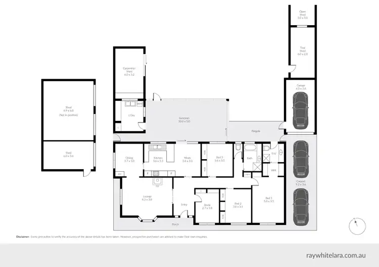 Floorplan of Homely house listing, 173 Little River Road, Little River VIC 3211