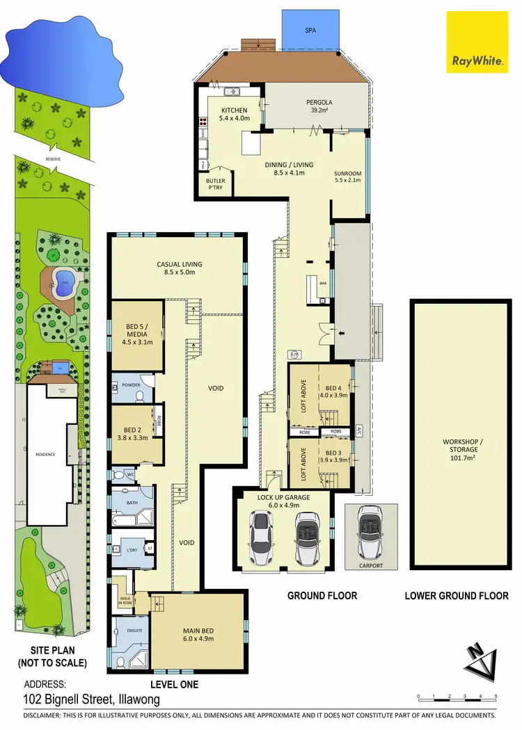 Floorplan of Homely house listing, 102 Bignell Street, Illawong NSW 2234