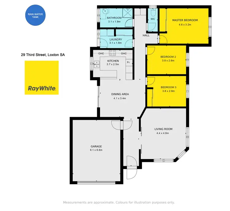 Floorplan of Homely house listing, 29 Third Street, Loxton SA 5333