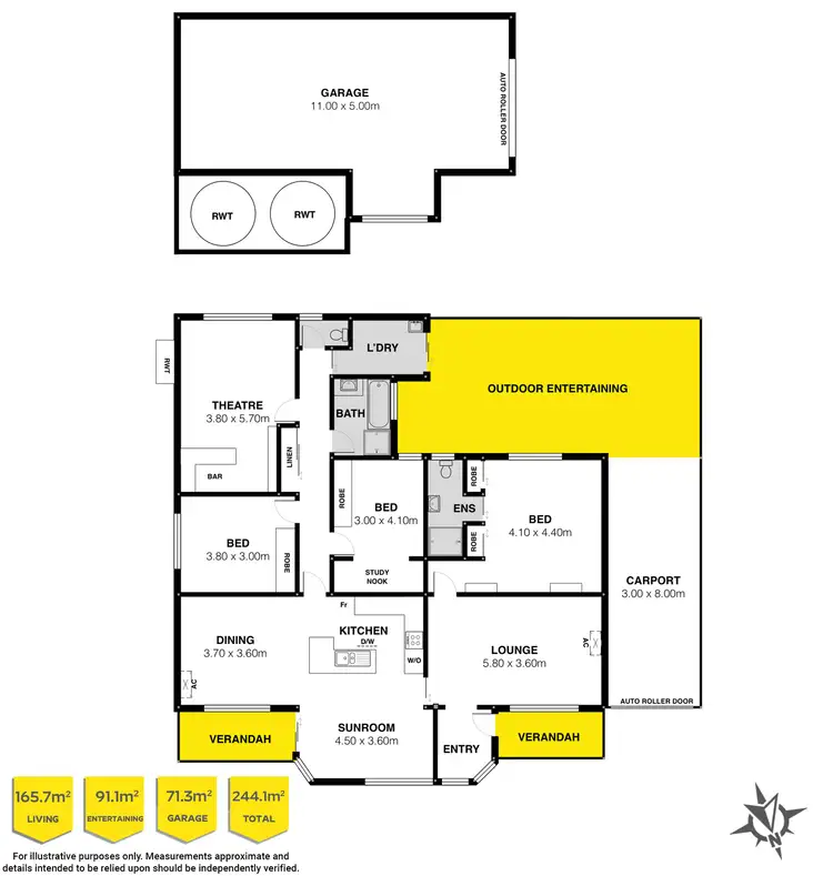 Floorplan of Homely house listing, 19 Captain Sturt Parade, Hindmarsh Island SA 5214