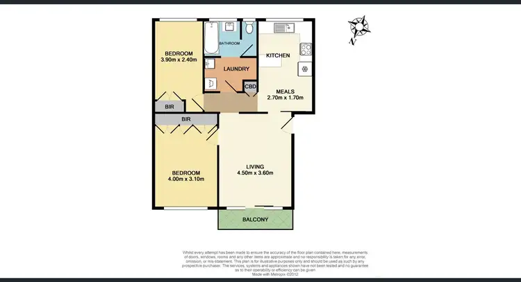 Floorplan of Homely apartment listing, 2/46 Princes Highway, Dandenong VIC 3175