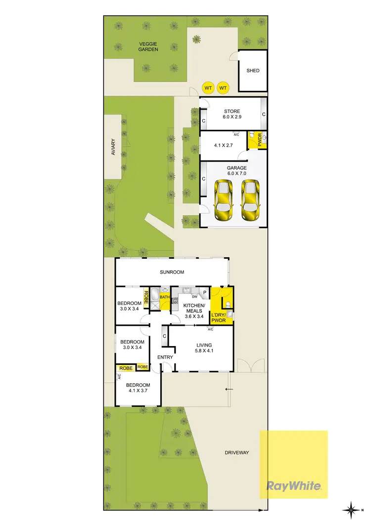 Floorplan of Homely house listing, 19 Princess Road, Corio VIC 3214