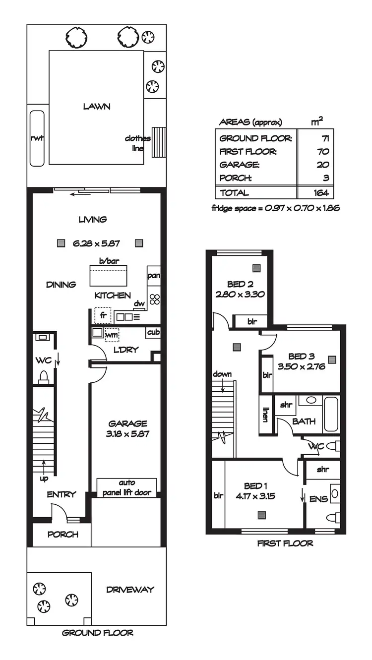 Floorplan of Homely house listing, 5 Morsby Street, Mount Barker SA 5251