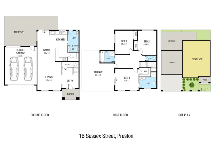 Floorplan of Homely house listing, 1B Sussex Street, Preston VIC 3072