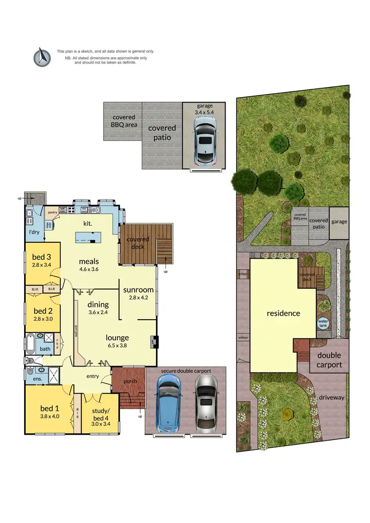 Floorplan of Homely house listing, 52 Diane Crescent, Croydon VIC 3136