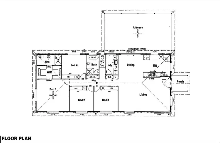 Floorplan of Homely house listing, 19 Easey Street, Warwick QLD 4370