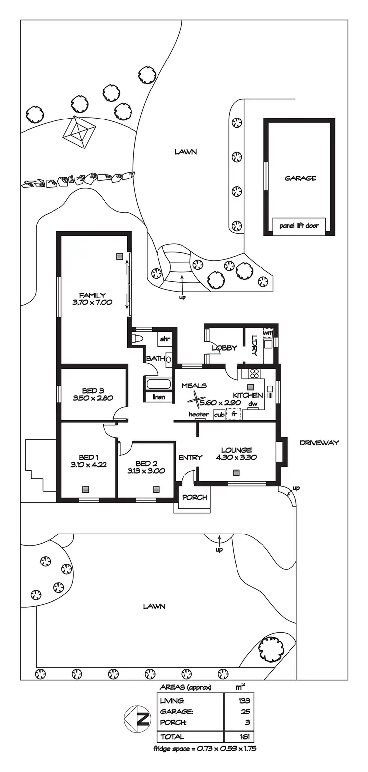 Floorplan of Homely house listing, 24 Truscott Road, Enfield SA 5085