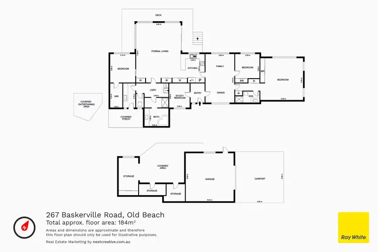 Floorplan of Homely house listing, 267 Baskerville Road, Old Beach TAS 7017
