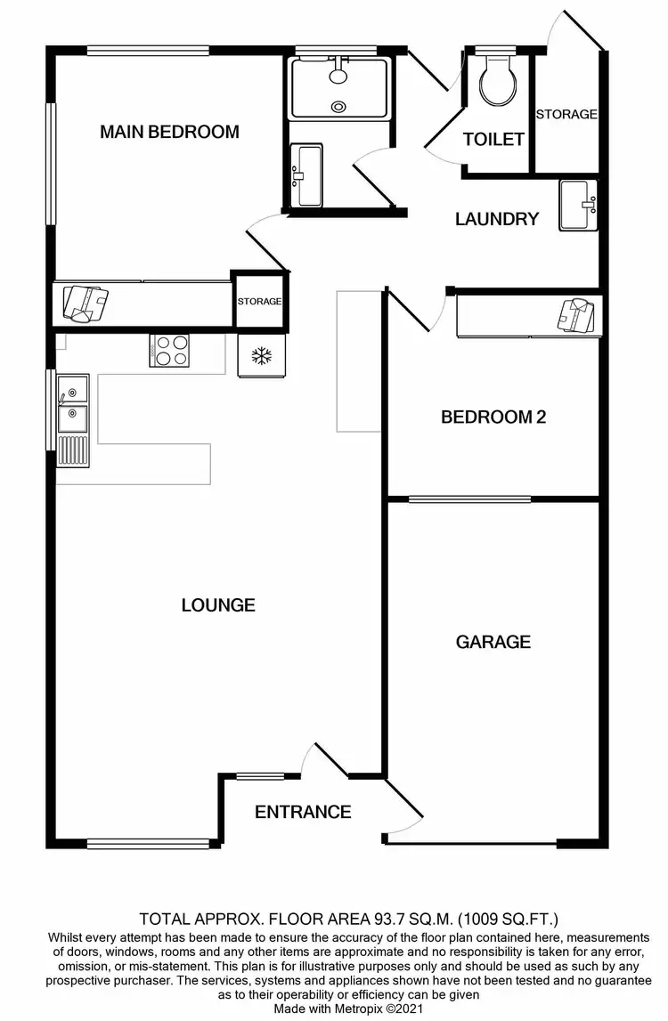 Floorplan of Homely unit listing, 6/7 Oxford Street, Hyde Park QLD 4812