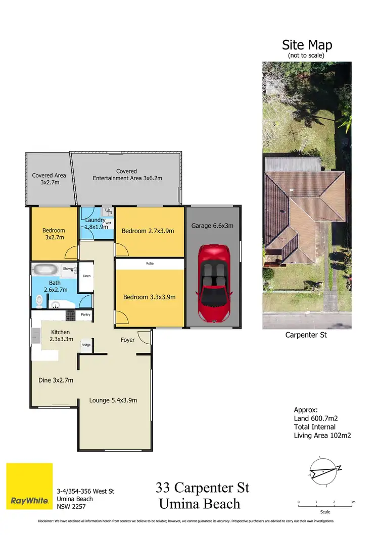 Floorplan of Homely house listing, 33 Carpenter Street, Umina Beach NSW 2257