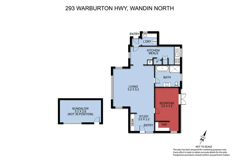 Floorplan of Homely house listing, 293 Warburton Highway, Wandin North VIC 3139