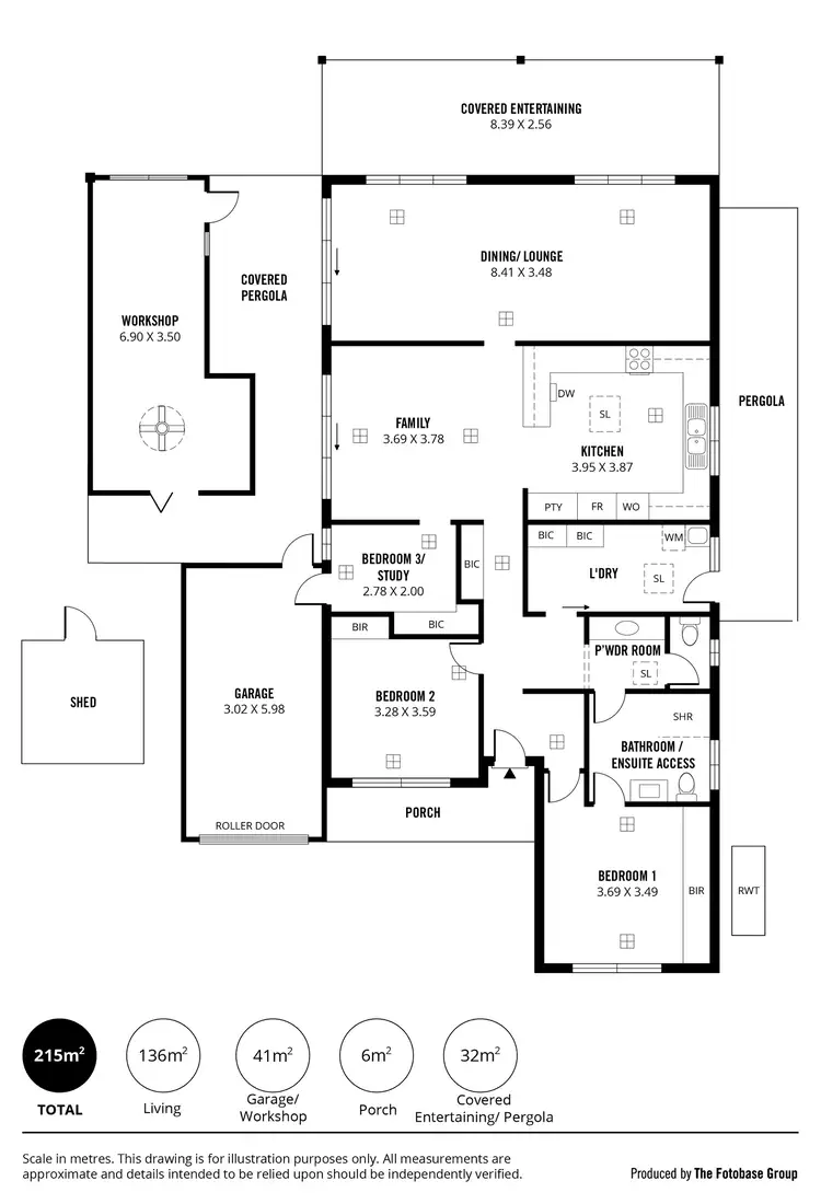 Floorplan of Homely house listing, 10 Cassia Court, Aberfoyle Park SA 5159