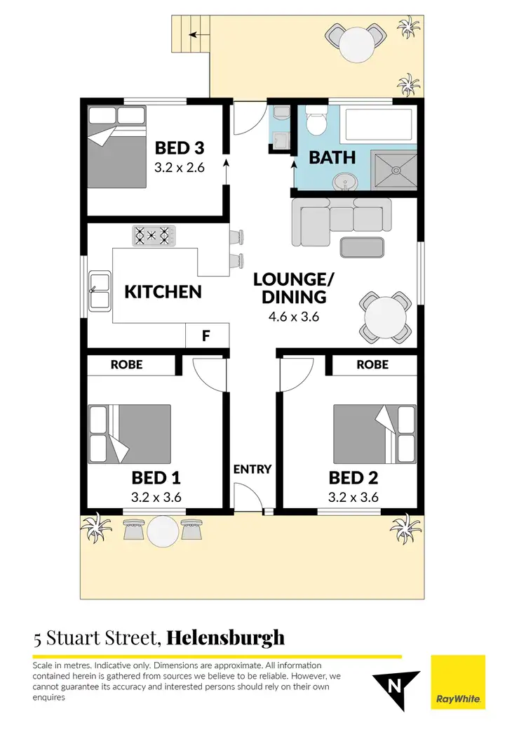 Floorplan of Homely house listing, 5 Stuart Street, Helensburgh NSW 2508