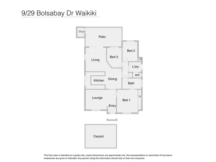 Floorplan of Homely villa listing, 9/26-30 Bolsabay Drive, Waikiki WA 6169