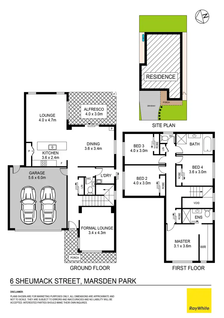 Floorplan of Homely house listing, 6 Sheumack Street, Marsden Park NSW 2765