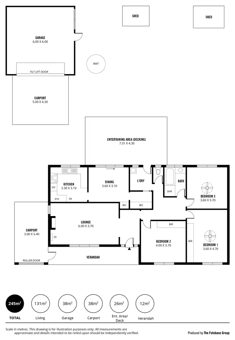 Floorplan of Homely house listing, 5 Merlot Street, Reynella East SA 5161