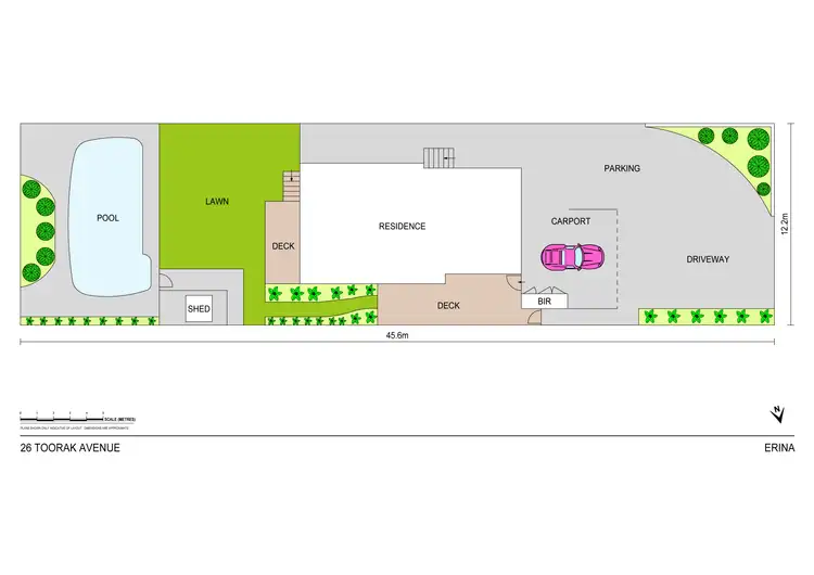 Floorplan of Homely house listing, 26 Toorak Avenue, Erina NSW 2250
