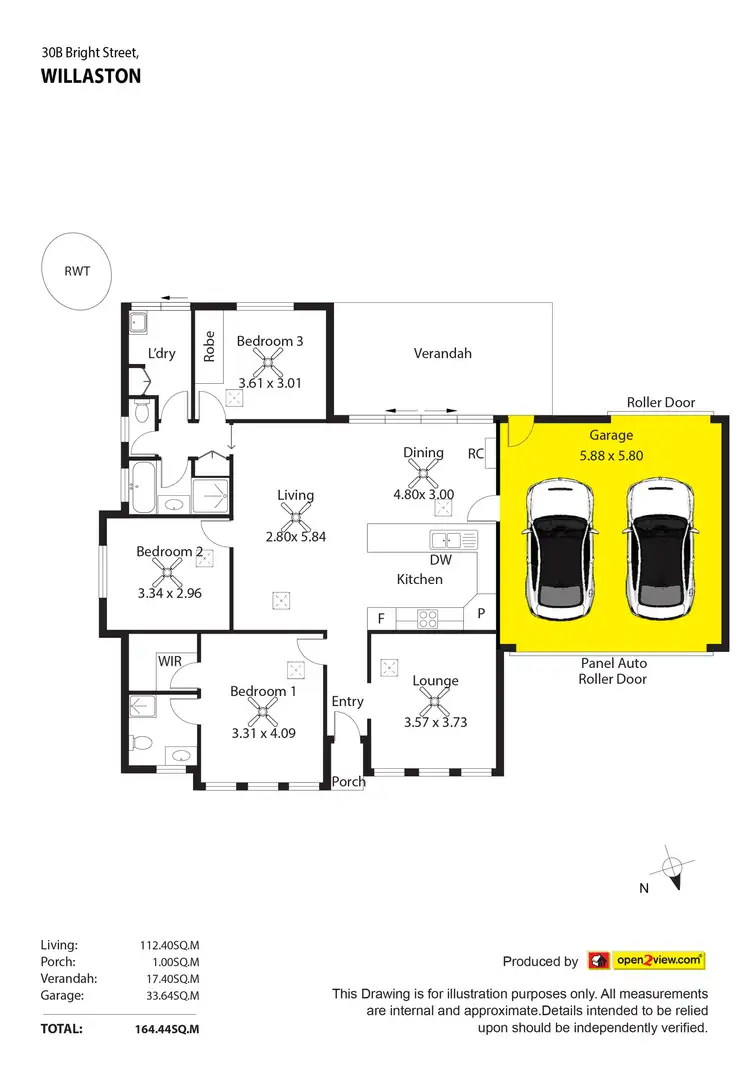 Floorplan of Homely house listing, 30B Bright Street, Willaston SA 5118
