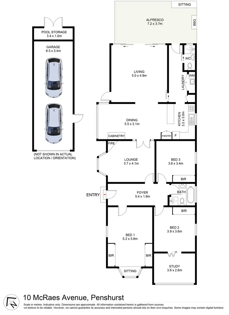 Floorplan of Homely house listing, 10 McRaes Avenue, Penshurst NSW 2222