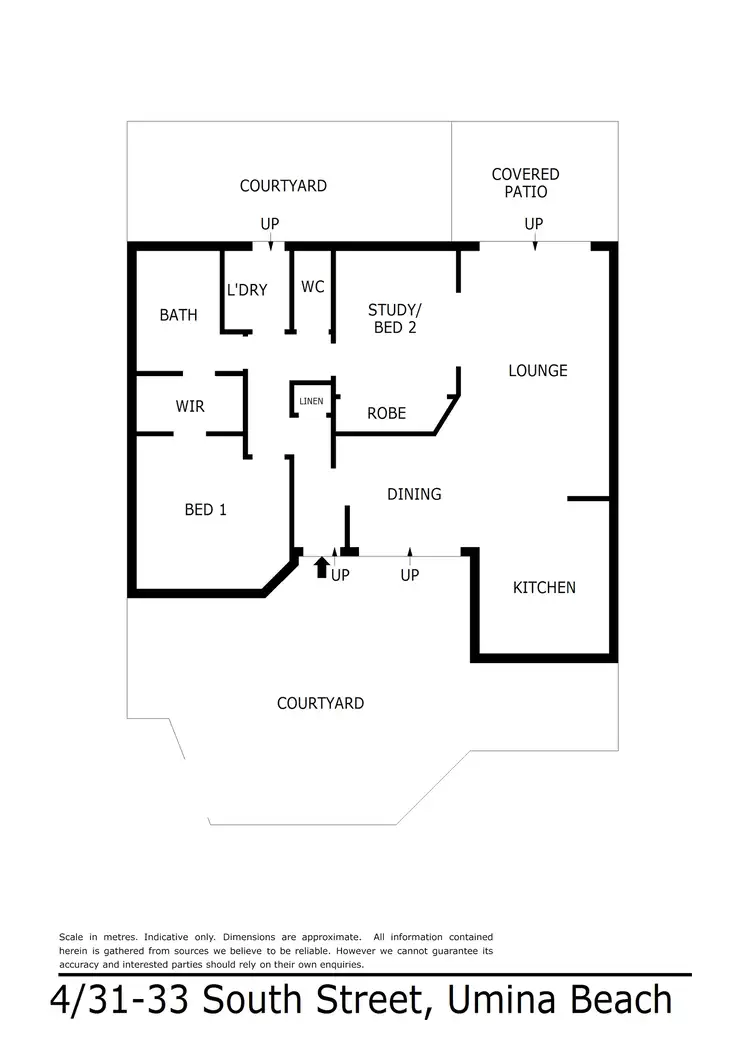 Floorplan of Homely villa listing, 4/31-33 South Street, Umina Beach NSW 2257