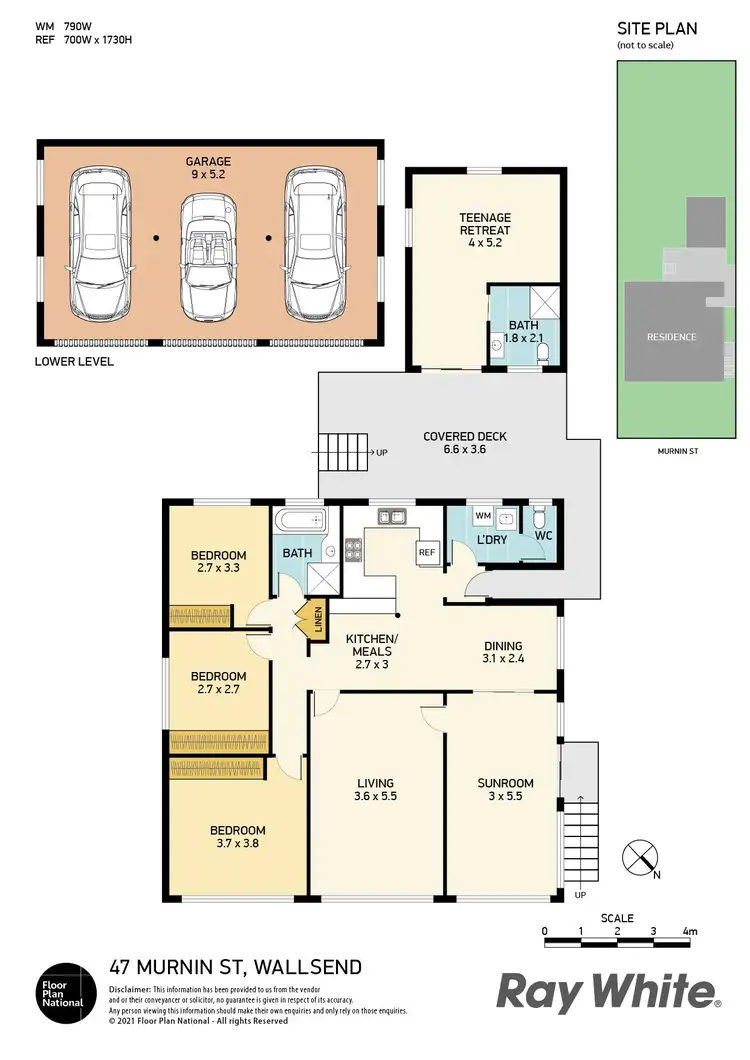 Floorplan of Homely house listing, 47 Murnin Street, Wallsend NSW 2287