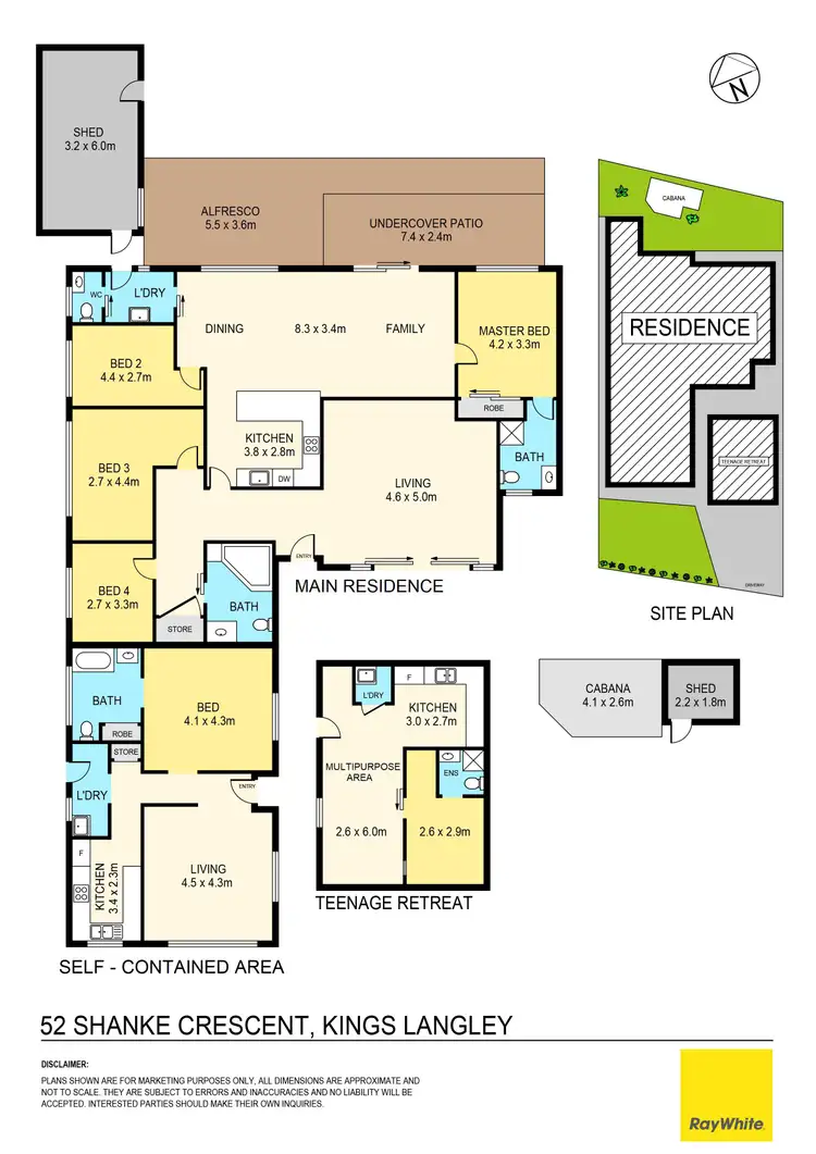 Floorplan of Homely house listing, 52 Shanke Crescent, Kings Langley NSW 2147