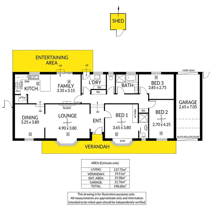 Floorplan of Homely house listing, 50 Birman Crescent, Flagstaff Hill SA 5159