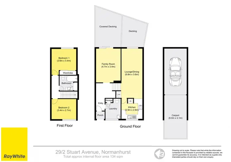 Floorplan of Homely townhouse listing, 29/2 Stuart Avenue, Normanhurst NSW 2076