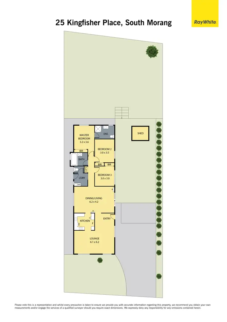 Floorplan of Homely house listing, 25 Kingfisher Place, South Morang VIC 3752