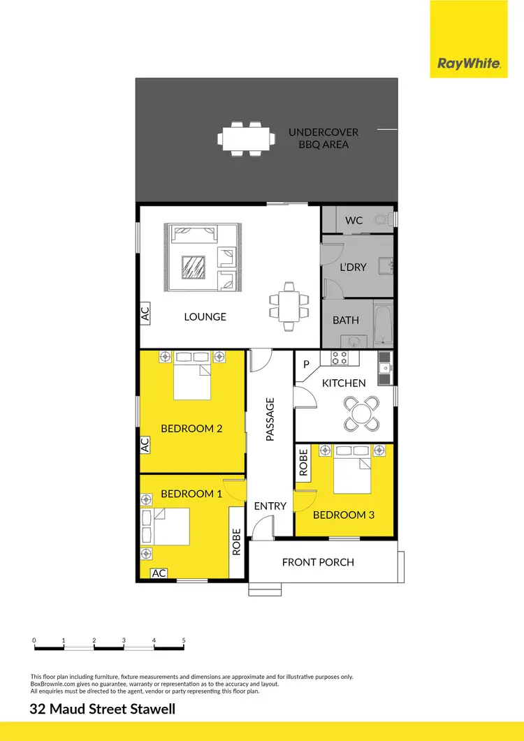 Floorplan of Homely house listing, 32 Maud Street, Stawell VIC 3380