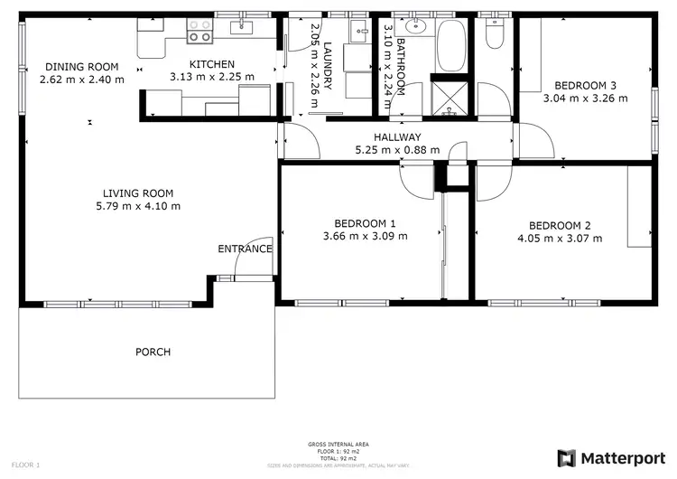 Floorplan of Homely house listing, 23 Douglas Avenue, Swan Hill VIC 3585