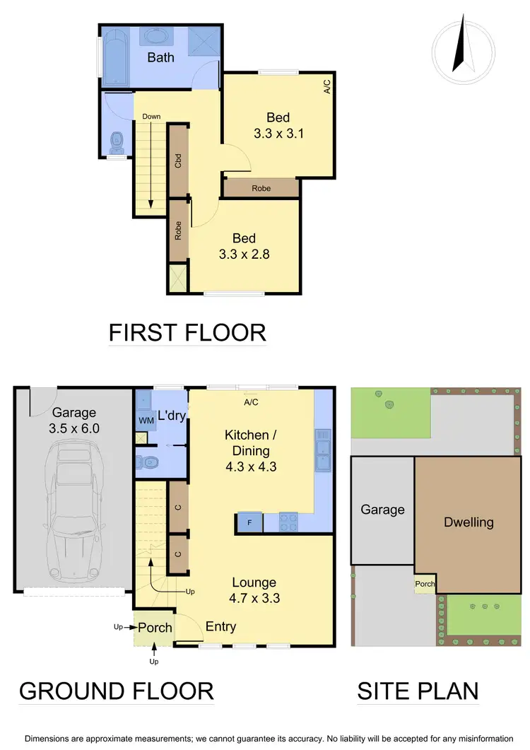 Floorplan of Homely house listing, 40 Heyington Avenue, Thomastown VIC 3074