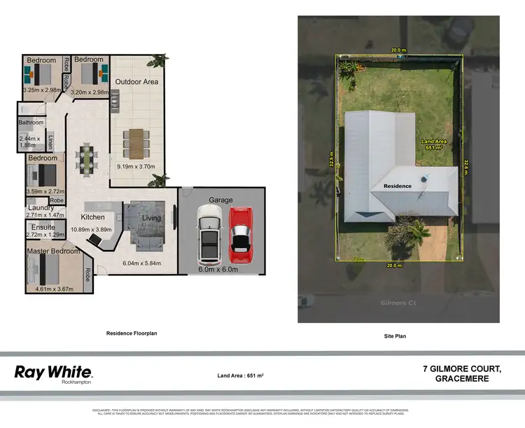 Floorplan of Homely house listing, 7 Gilmore Court, Gracemere QLD 4702