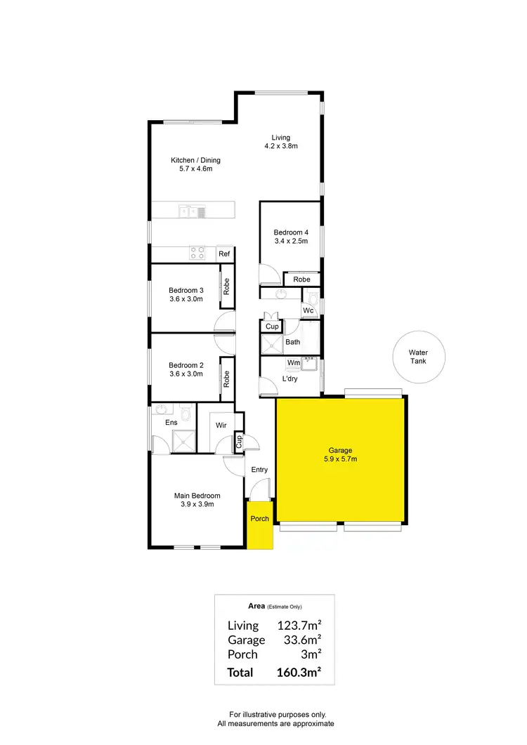 Floorplan of Homely house listing, 95 Bluestone Drive, Mount Barker SA 5251