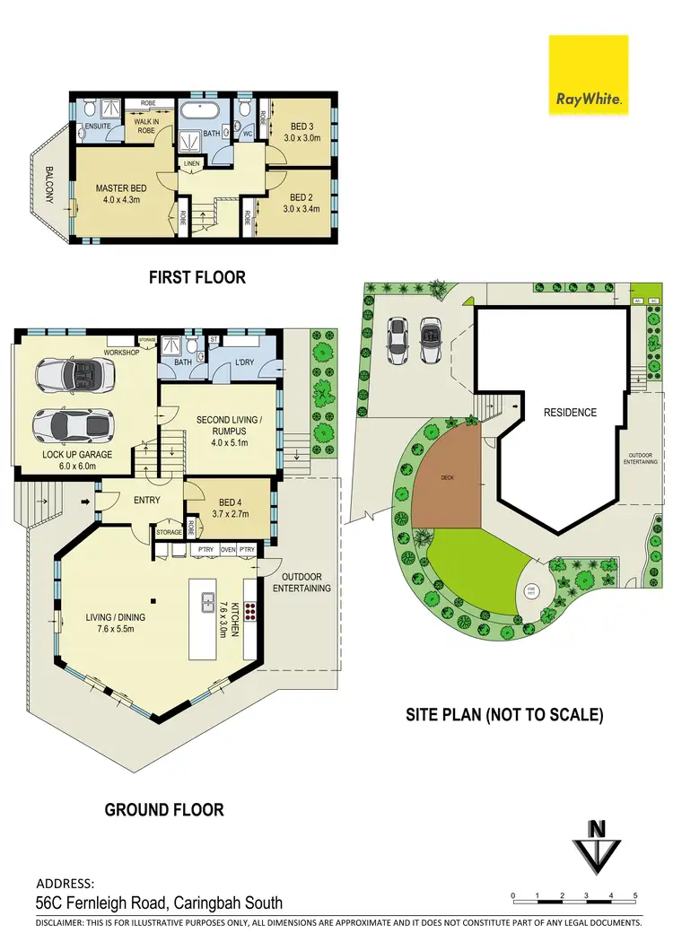 Floorplan of Homely house listing, 56C Fernleigh Road, Caringbah South NSW 2229