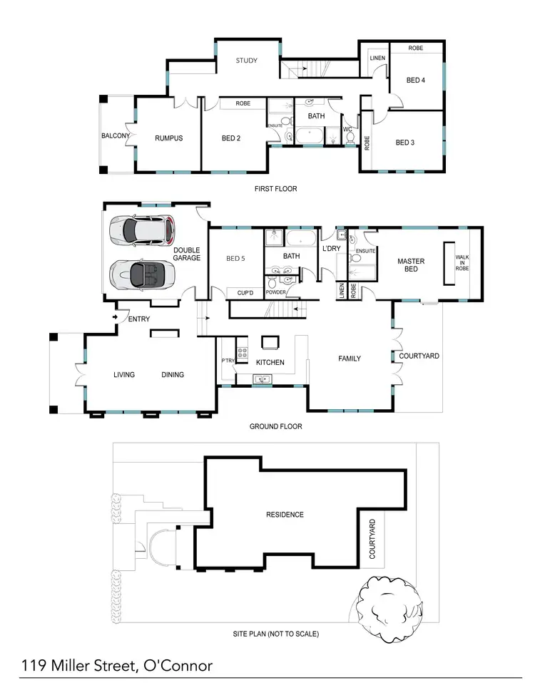 Floorplan of Homely house listing, 119 Miller Street, O'connor ACT 2602