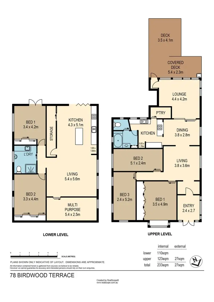 Floorplan of Homely house listing, 78 Birdwood Terrace, Auchenflower QLD 4066