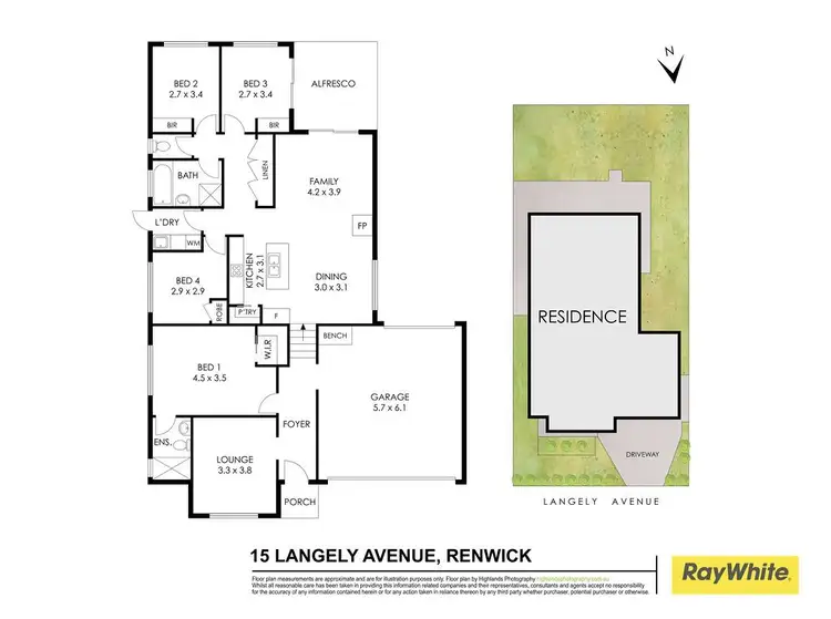 Floorplan of Homely house listing, 15 Langley Avenue, Renwick NSW 2575