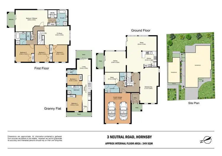 Floorplan of Homely house listing, 3 Neutral Road, Hornsby NSW 2077