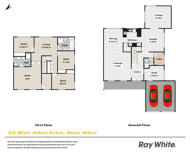 Floorplan of Homely house listing, 20 Blair Athol Drive, Blair Athol NSW 2560
