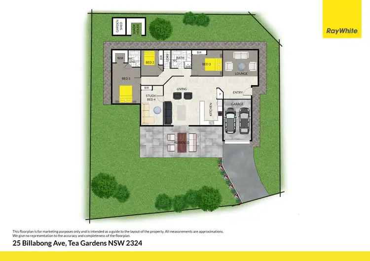 Floorplan of Homely house listing, 25 Billabong Avenue, Tea Gardens NSW 2324