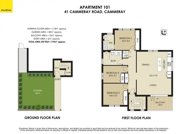Floorplan of Homely apartment listing, 101/41 Cammeray Road, Cammeray NSW 2062