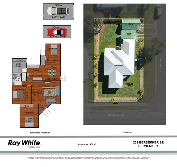 Floorplan of Homely house listing, 209 Berserker Street, Berserker QLD 4701