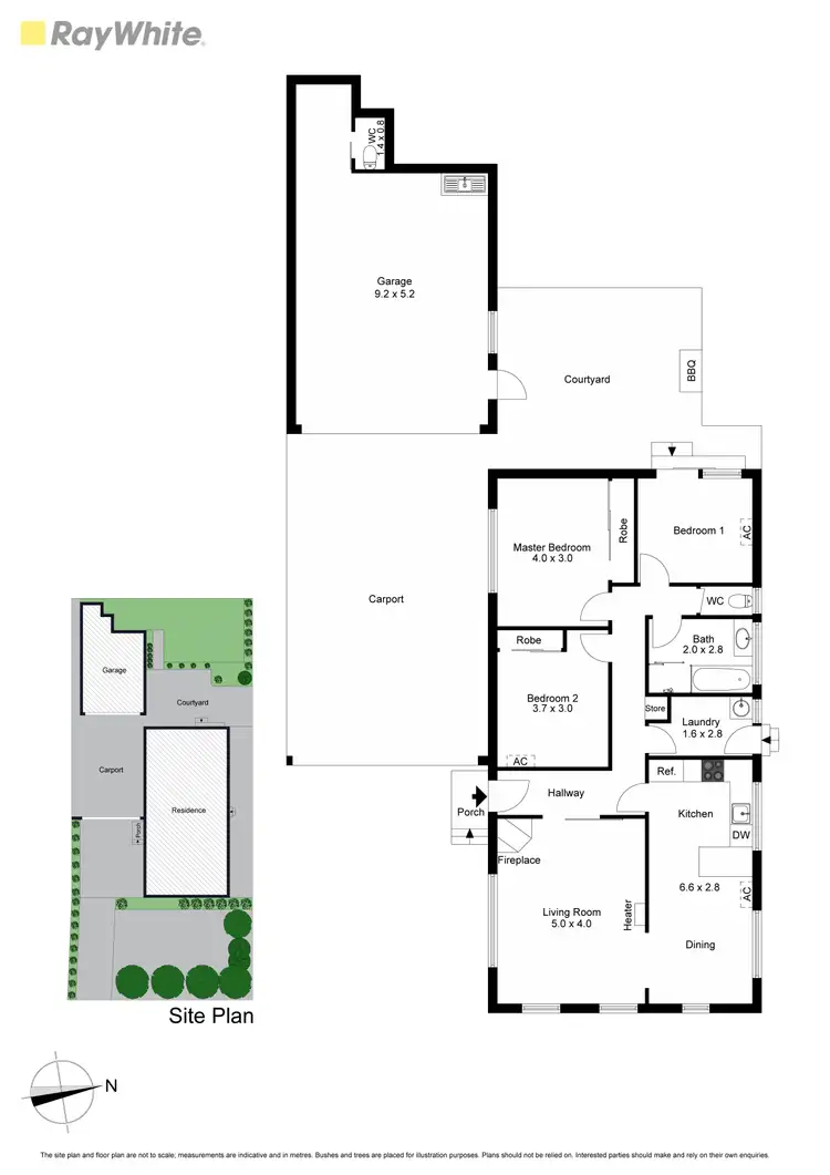 Floorplan of Homely house listing, 74 Monash Crescent, Clayton South VIC 3169